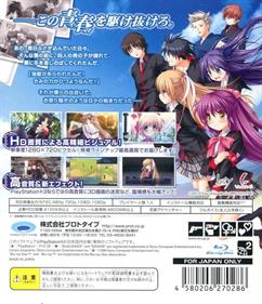 Little Busters! Converted Edition - Box - Back Image