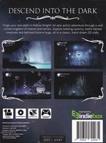 Hollow Knight - Box - Back Image