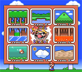 Mario to Wario: Mario & Wario - Screenshot - Game Select Image