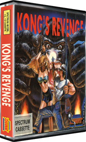 Kong's Revenge  - Box - 3D Image