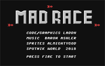 Mad Race - Screenshot - Game Title Image