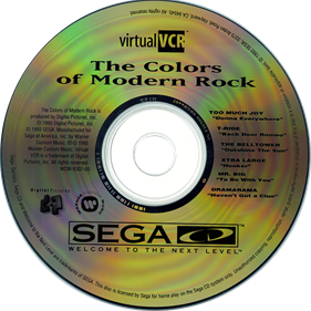 Virtual VCR: The Colors of Modern Rock - Disc Image