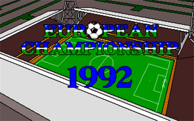 European Championship 1992 - Screenshot - Game Title Image
