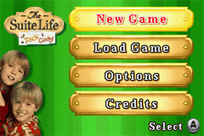 The Suite Life of Zack & Cody: Tipton Caper - Screenshot - Game Title Image
