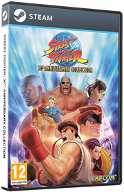 Street Fighter 30th Anniversary Collection - Box - 3D Image