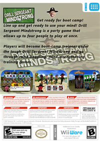 Drill Sergeant Mindstrong - Box - Back Image