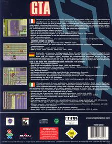 Grand Theft Auto - Box - Back Image