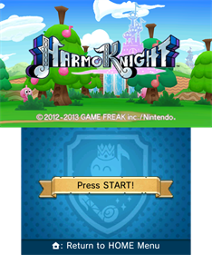 HarmoKnight - Screenshot - Game Title