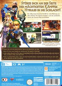 Hyrule Warriors - Box - Back Image