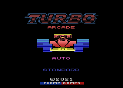 Turbo Arcade - Screenshot - Game Title Image