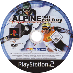 Alpine Ski Racing 2007: Bode Miller vs. Hermann Maier - Disc Image