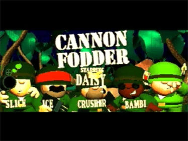 Cannon Fodder - Screenshot - Game Title Image