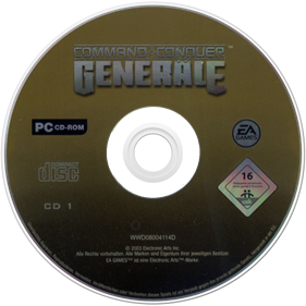 Command & Conquer: Generals - Disc Image