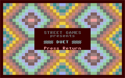 Duet (Street Games) - Screenshot - Game Title Image