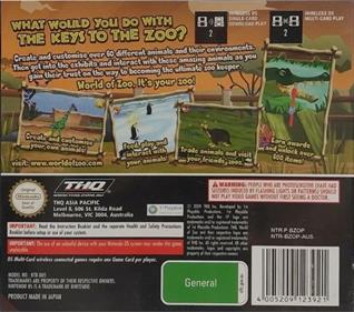 World of Zoo - Box - Back Image