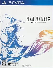 Final Fantasy X HD Remaster - Box - Front - Reconstructed Image