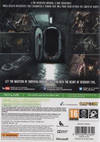 Resident Evil: Revelations - Box - Back Image