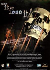 Secrets of the Luxor - Advertisement Flyer - Front Image