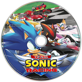 Team Sonic Racing - Fanart - Disc Image