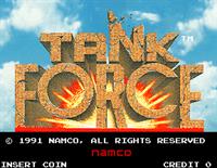 Tank Force - Screenshot - Game Title
