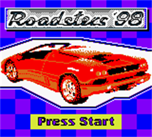 Roadsters '98 - Screenshot - Game Title Image