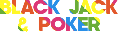 Black Jack & Poker - Clear Logo Image