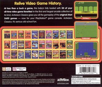 A Collection of Activision Classic Games for the Atari 2600 - Box - Back Image
