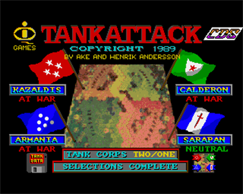 Tank Attack - Screenshot - Game Select Image