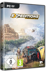 Expeditions: A MudRunner Game - Box - 3D Image