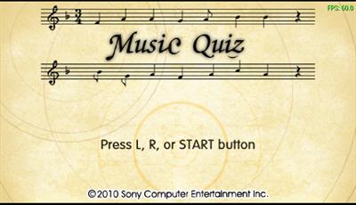 Music Quiz - Screenshot - Game Title Image