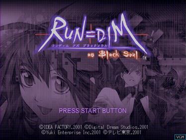 Run=Dim as Black Soul - Screenshot - Game Title Image