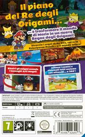 Paper Mario: The Origami King - Box - Back Image