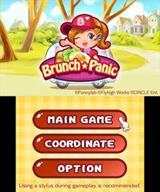 Brunch Panic - Screenshot - Game Title Image