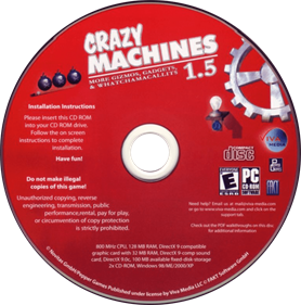 Crazy Machines 1.5 - Disc Image