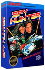 Spy Hunter - Box - 3D Image