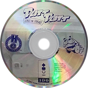 Putt-Putt Joins the Parade - Disc Image