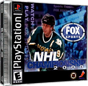 NHL Championship 2000 - Box - 3D Image