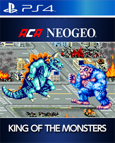 ACA NEOGEO KING OF THE MONSTERS - Box - Front - Reconstructed Image