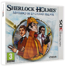 Sherlock Holmes and the Mystery of the Frozen City - Box - 3D Image