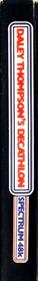 Daley Thompson's Decathlon - Box - Spine Image