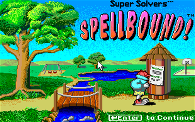 Super Solvers: Spellbound! - Screenshot - Game Title Image
