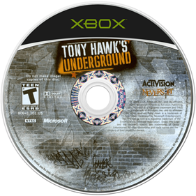 Tony Hawk's Underground - Disc Image