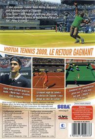 Virtua Tennis 2009 - Box - Back Image