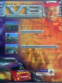 Dick Johnson V8 Challenge - Box - Back Image