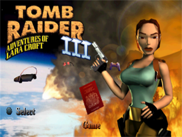 Tomb Raider III: Adventures of Lara Croft - Screenshot - Game Title Image