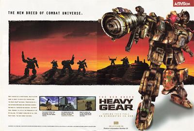 Heavy Gear - Advertisement Flyer - Front Image