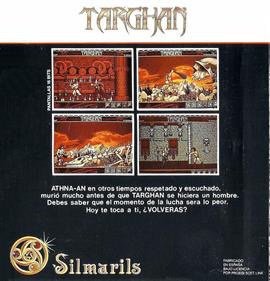 Targhan - Box - Back Image