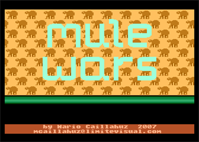 MULE Wars - Screenshot - Game Title Image