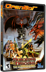 Dungeons & Dragons: The Animated Series - Box - 3D