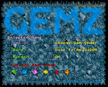 GemZ (Tony Hosier) - Screenshot - Game Title Image